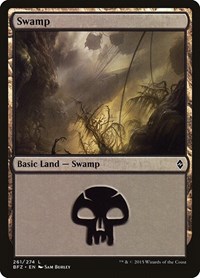 Swamp (261), Battle for Zendikar