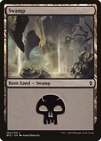 Swamp (262), Battle for Zendikar