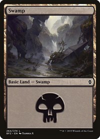 Swamp (264), Battle for Zendikar