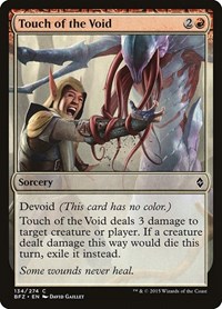 Touch of the Void, Battle for Zendikar