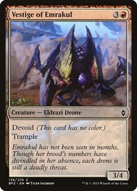 Vestige of Emrakul, Battle for Zendikar