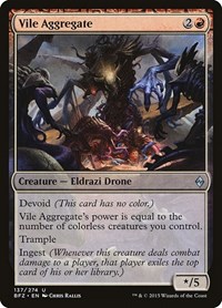 Vile Aggregate, Battle for Zendikar