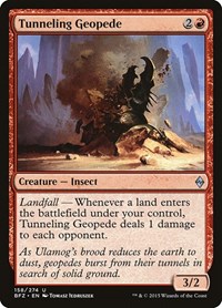 Tunneling Geopede, Battle for Zendikar