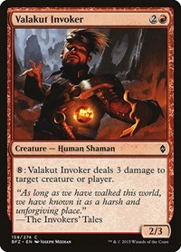 Valakut Invoker, Battle for Zendikar
