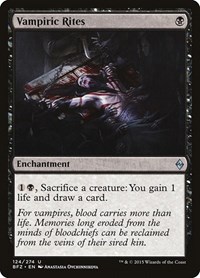 Vampiric Rites, Battle for Zendikar