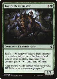 Tajuru Beastmaster, Battle for Zendikar