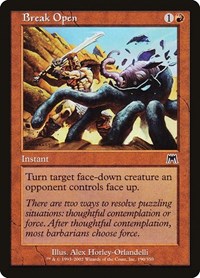 Break Open, Onslaught