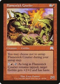 Flamestick Courier, Onslaught