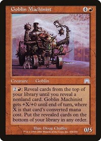 Goblin Machinist, Onslaught
