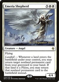 Emeria Shepherd, Prerelease Cards