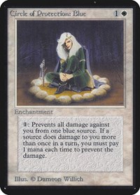 Circle of Protection: Blue, Alpha Edition