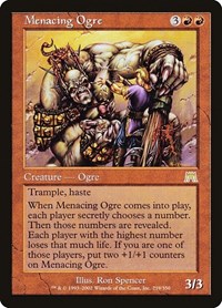 Menacing Ogre, Onslaught