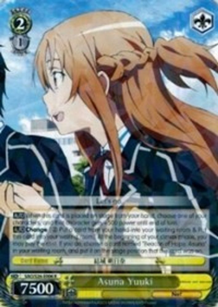 Asuna Yuuki, Standard, front