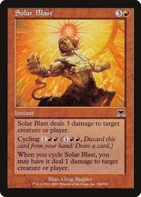 Solar Blast, Onslaught