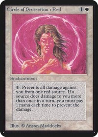 Circle of Protection: Red, Alpha Edition