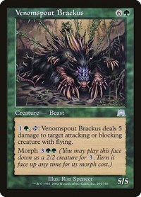 Venomspout Brackus, Onslaught