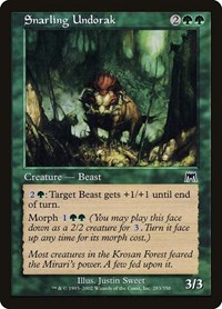 Snarling Undorak, Onslaught