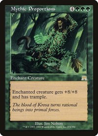 Mythic Proportions, Onslaught