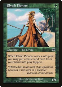 Elvish Pioneer, Onslaught