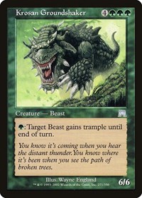 Krosan Groundshaker, Onslaught