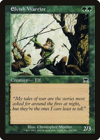 Elvish Warrior, Onslaught