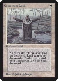 Consecrate Land, Alpha Edition