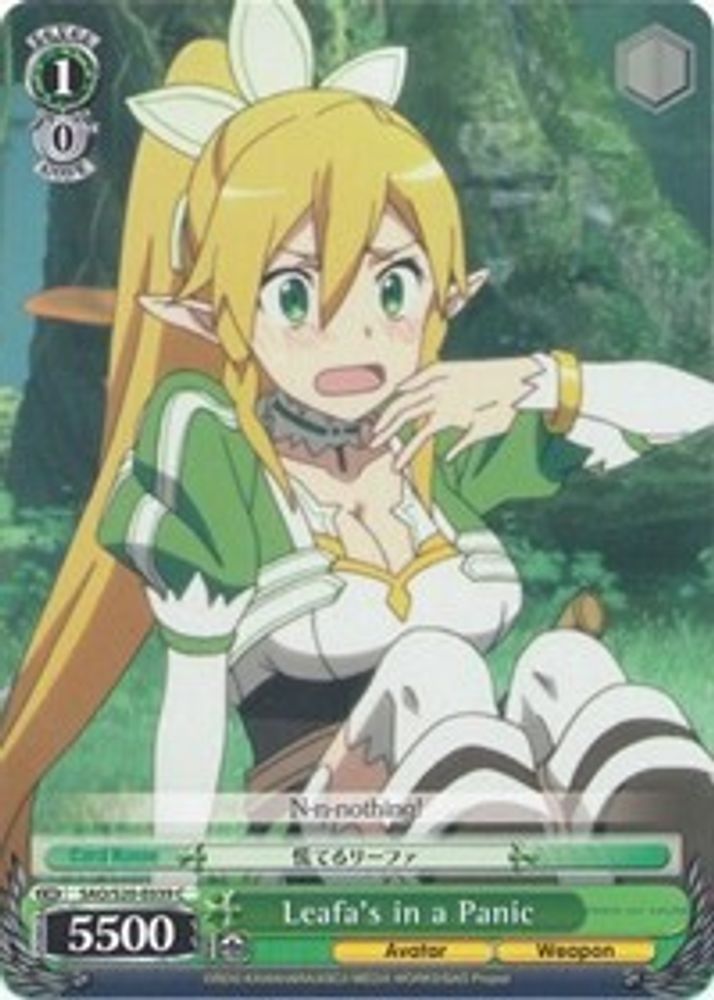 Leafa's in a Panic, Standard, front