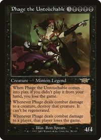 Phage the Untouchable, Legions