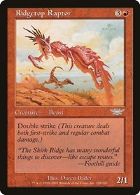 Ridgetop Raptor, Legions