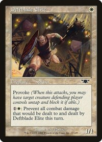 Deftblade Elite, Legions
