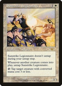 Sunstrike Legionnaire, Legions