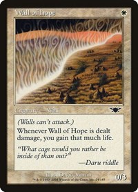 Wall of Hope, Legions