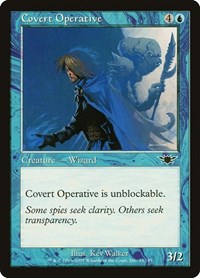 Covert Operative, Legions