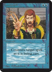 Counterspell, Alpha Edition