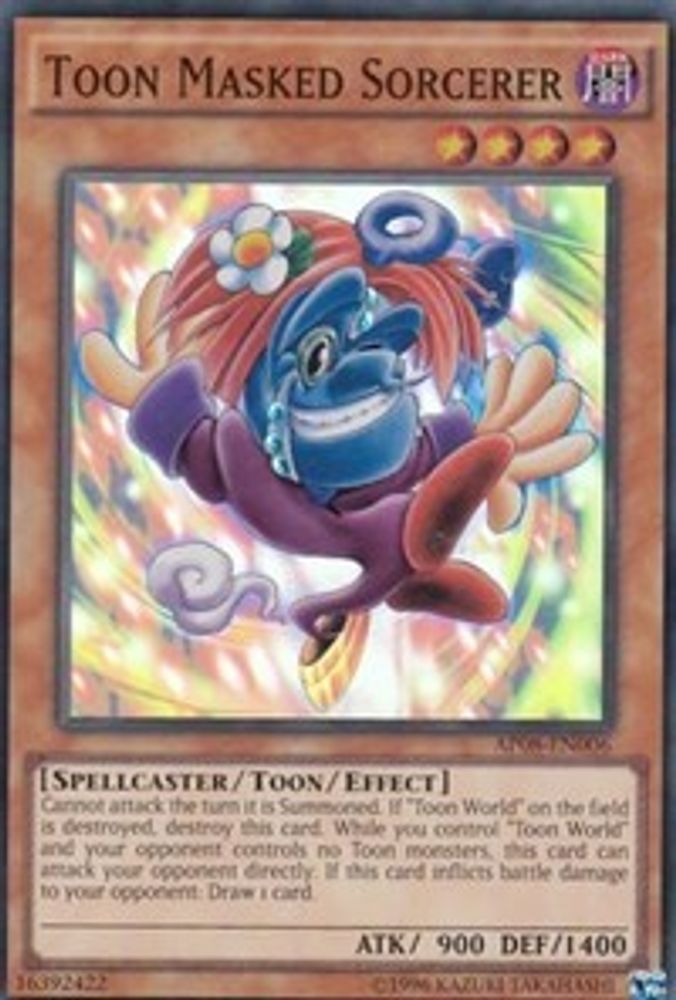 Toon Masked Sorcerer, Unlimited, front