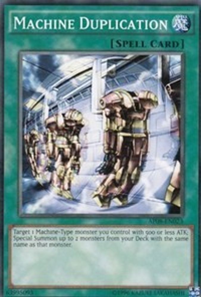 Machine Duplication, Unlimited, front