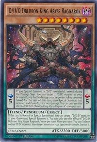 D/D/D Oblivion King Abyss Ragnarok