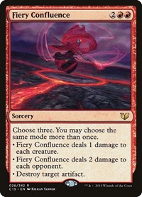 Fiery Confluence, Commander 2015