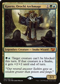 Kaseto, Orochi Archmage, Commander 2015