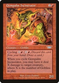 Gempalm Incinerator, Legions