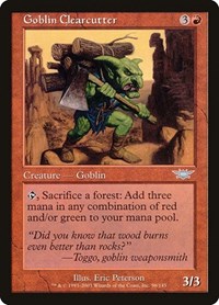 Goblin Clearcutter, Legions