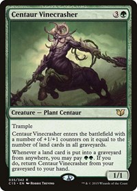 Centaur Vinecrasher, Commander 2015