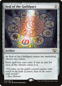 Seal of the Guildpact, Commander 2015