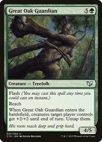 Great Oak Guardian, Commander 2015