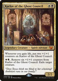 Karlov of the Ghost Council, Commander 2015