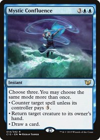 Mystic Confluence, Commander 2015