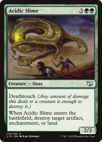 Acidic Slime, Commander 2015