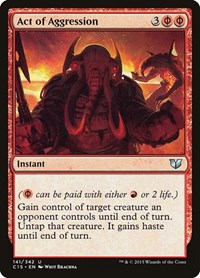 Act of Aggression, Commander 2015