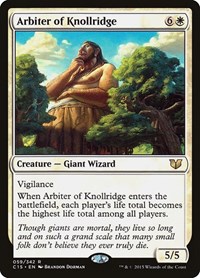 Arbiter of Knollridge, Commander 2015