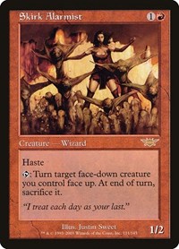 Skirk Alarmist, Legions